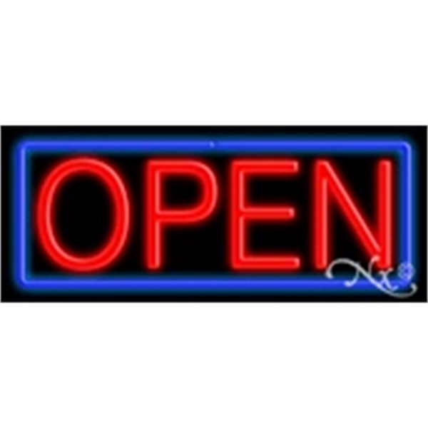 24" x 10" x 3" economic neon sign.... from ASI 30442 Above & Beyond Advertising Products / PromoAdLine