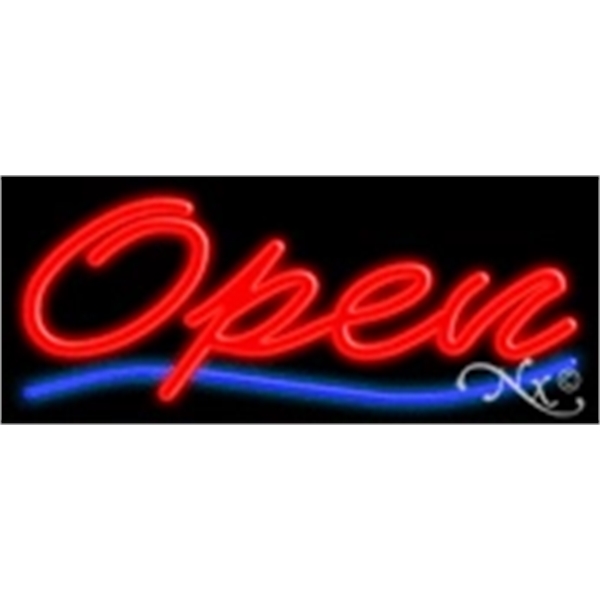 24" x 10" x 3" economic neon sign.... from ASI 30442 Above & Beyond Advertising Products / PromoAdLine