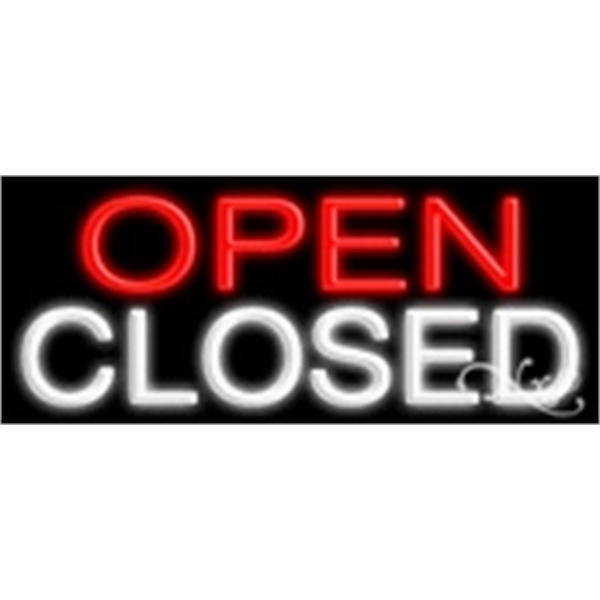 24" x 10" x 3" economic neon sign.... from ASI 30442 Above & Beyond Advertising Products / PromoAdLine