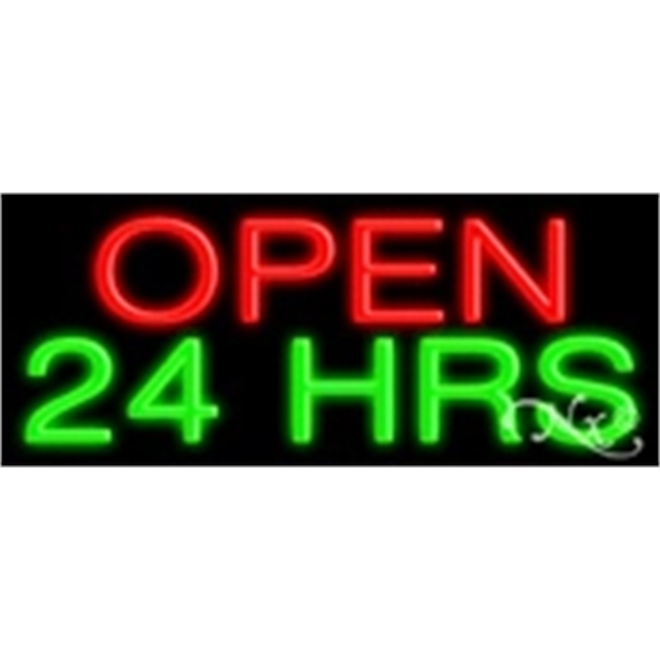 24" x 10" x 3" economic neon sign.... from ASI 30442 Above & Beyond Advertising Products / PromoAdLine