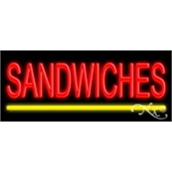 24" x 10" x 3" economic neon sign.... from ASI 30442 Above & Beyond Advertising Products / PromoAdLine