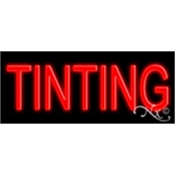 24" x 10" x 3" neon sign, suitable for indoor and... from ASI 30442 Above & Beyond Advertising Products / PromoAdLine