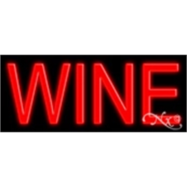 24" x 10" x 3" neon sign, suitable for indoor and... from ASI 30442 Above & Beyond Advertising Products / PromoAdLine