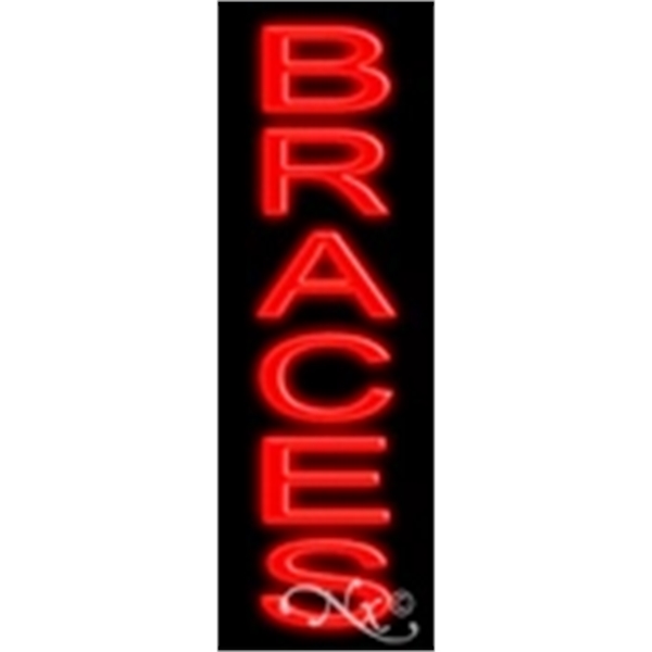 24" x 8" x 3" neon sign, suitable for indoor and... from ASI 30442 Above & Beyond Advertising Products / PromoAdLine