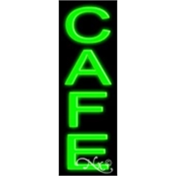 24" x 8" x 3" neon sign, suitable for indoor and... from ASI 30442 Above & Beyond Advertising Products / PromoAdLine