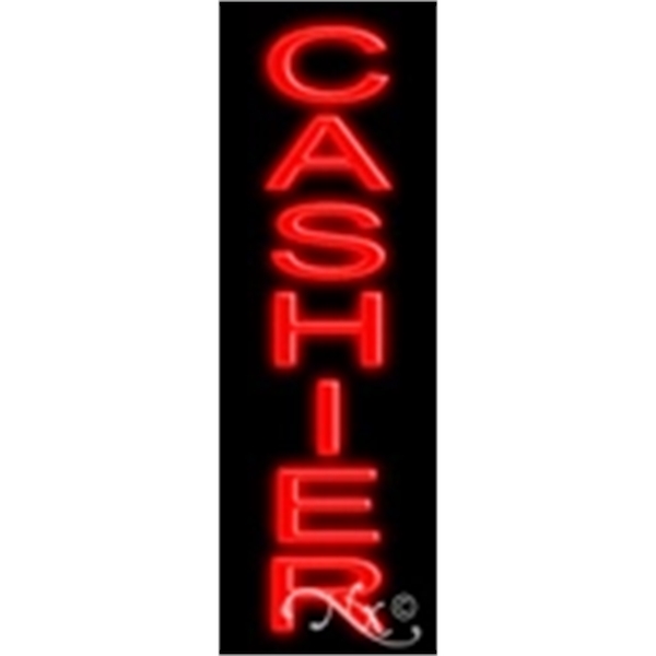 24" x 8" x 3" neon sign, suitable for indoor and... from ASI 30442 Above & Beyond Advertising Products / PromoAdLine