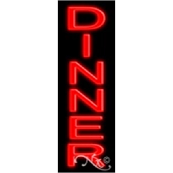 24" x 8" x 3" economic neon sign.... from ASI 30442 Above & Beyond Advertising Products / PromoAdLine