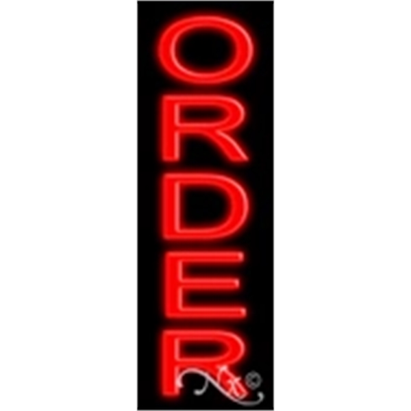 24" x 8" x 3" economic neon sign.... from ASI 30442 Above & Beyond Advertising Products / PromoAdLine