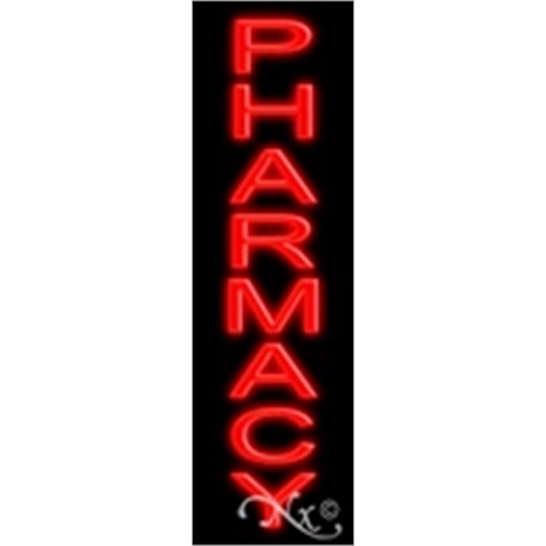 27" x 8" x 3" neon sign, suitable for indoor and... from ASI 30442 Above & Beyond Advertising Products / PromoAdLine