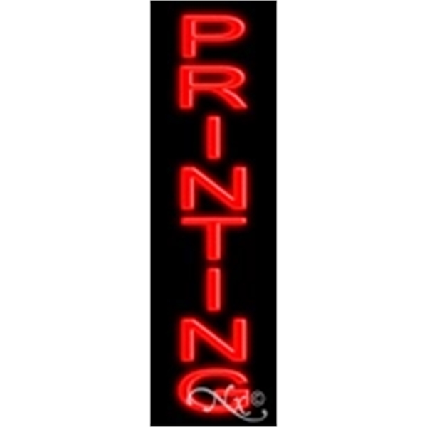 27" x 8" x 3" neon sign, suitable for indoor and... from ASI 30442 Above & Beyond Advertising Products / PromoAdLine