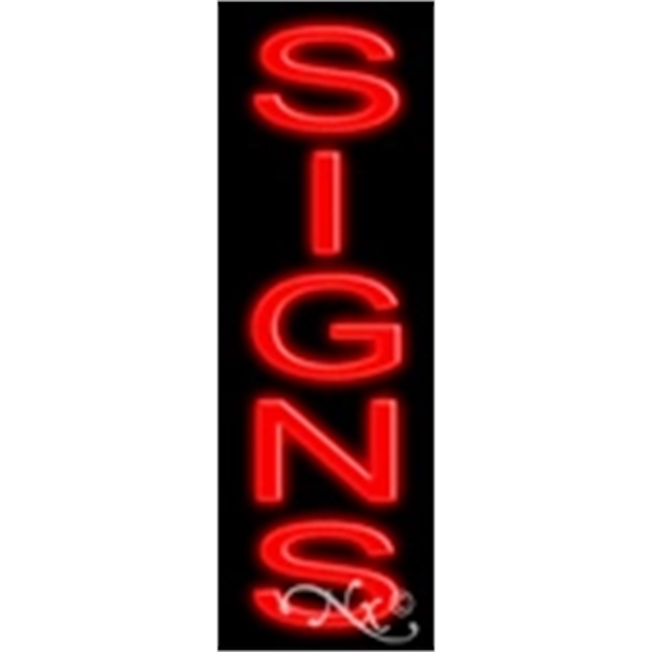 24" x 8" x 3" economic neon sign.... from ASI 30442 Above & Beyond Advertising Products / PromoAdLine
