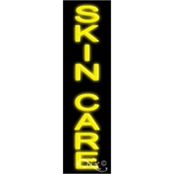 29" x 8" x 3" Skin Care economic neon sign, mounted... from ASI 30442 Above & Beyond Advertising Products / PromoAdLine