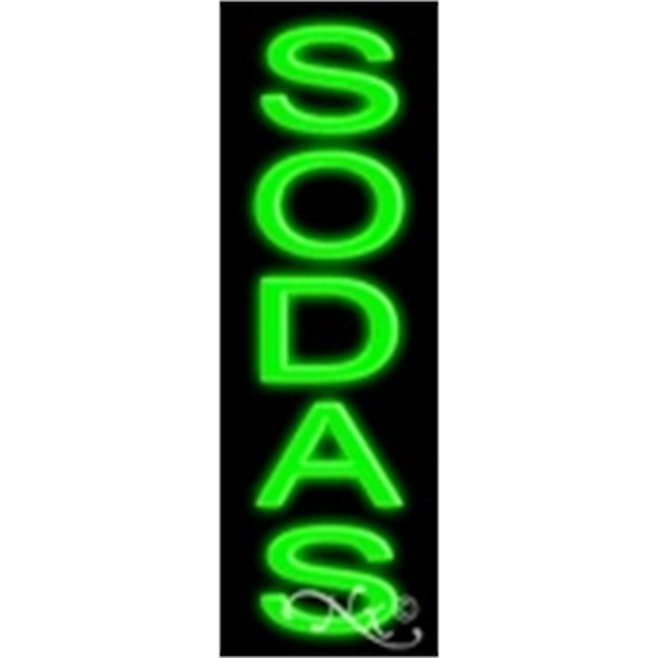 24" x 8" x 3" economic neon sign.... from ASI 30442 Above & Beyond Advertising Products / PromoAdLine