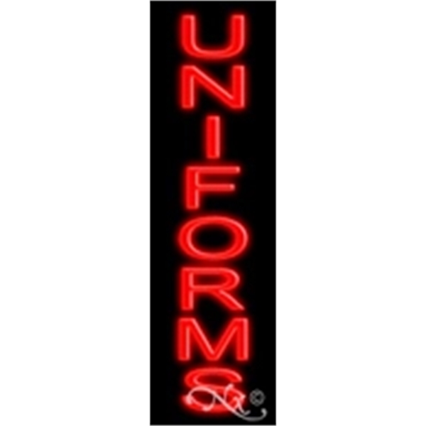 27" x 8" x 3" neon sign, suitable for indoor and... from ASI 30442 Above & Beyond Advertising Products / PromoAdLine