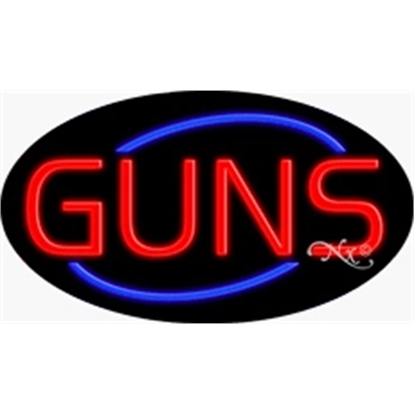 17" x 30" x 3" oval-shaped neon sign with flashing lights;... from ASI 30442 Above & Beyond Advertising Products / PromoAdLine