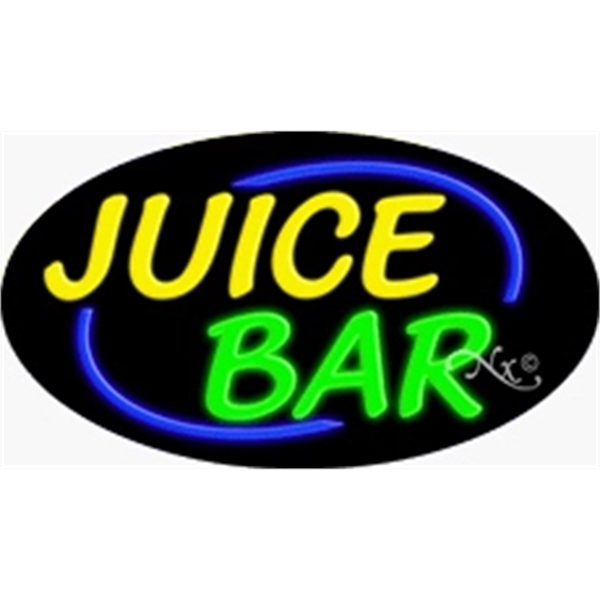 17" x 30" x 3" oval-shaped neon sign with flashing lights;... from ASI 30442 Above & Beyond Advertising Products / PromoAdLine