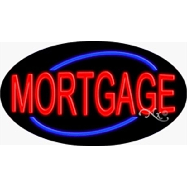 17" x 30" x 3" oval-shaped neon sign with flashing lights;... from ASI 30442 Above & Beyond Advertising Products / PromoAdLine