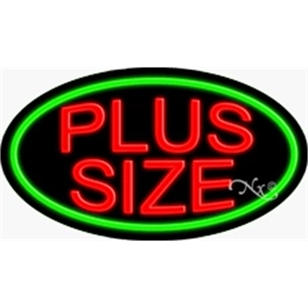17" x 30" x 3" oval-shaped neon sign with flashing lights;... from ASI 30442 Above & Beyond Advertising Products / PromoAdLine