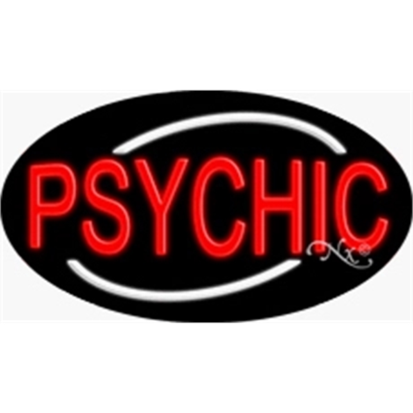 17" x 30" x 3" oval-shaped neon sign with flashing lights;... from ASI 30442 Above & Beyond Advertising Products / PromoAdLine