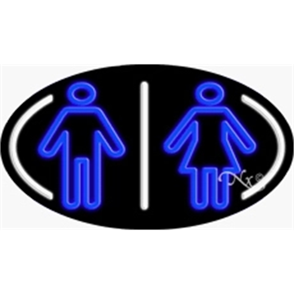 17" x 30" x 3" oval-shaped neon sign with flashing lights;... from ASI 30442 Above & Beyond Advertising Products / PromoAdLine