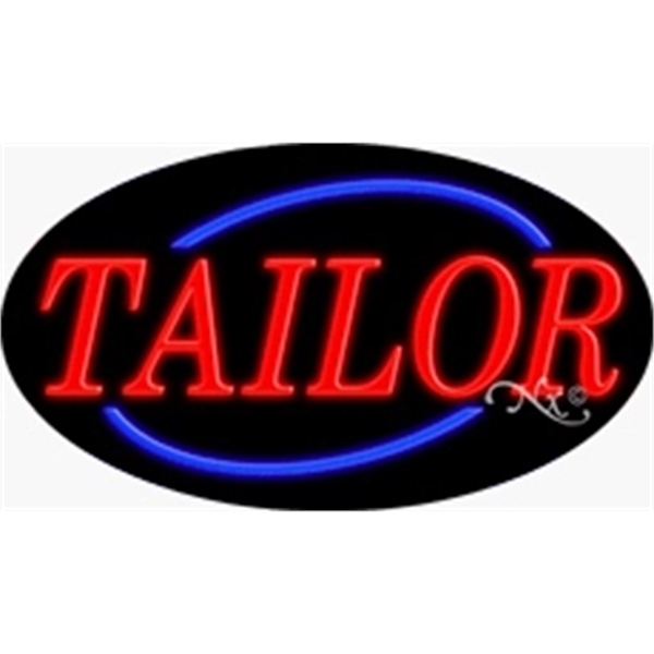 17" x 30" x 3" oval-shaped neon sign with flashing lights;... from ASI 30442 Above & Beyond Advertising Products / PromoAdLine