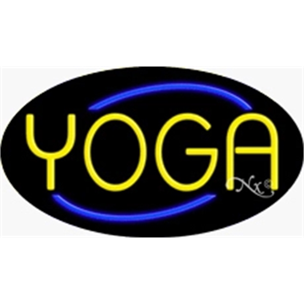 17" x 30" x 3" oval-shaped neon sign with flashing lights;... from ASI 30442 Above & Beyond Advertising Products / PromoAdLine