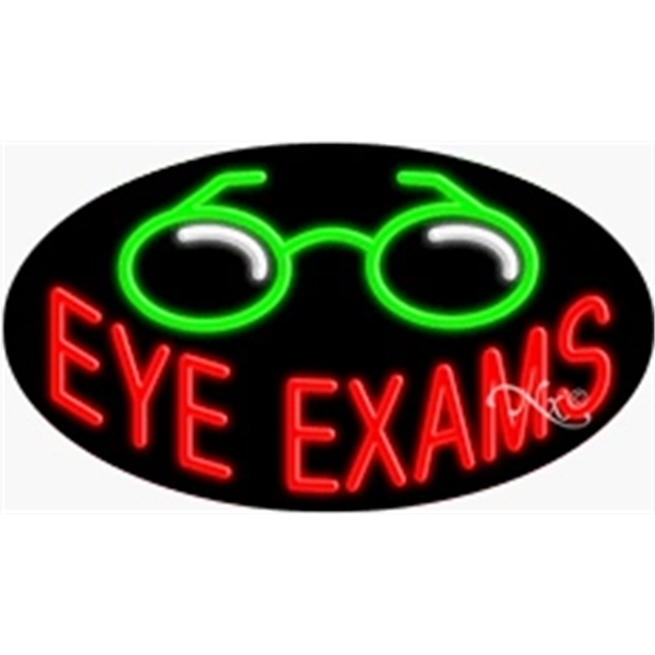 17" x 30" x 3" oval shaped, flashing neon sign; for... from ASI 30442 Above & Beyond Advertising Products / PromoAdLine