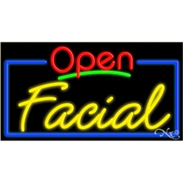 20" x 37" x 3" neon sign, mounted on an unbreakable... from ASI 30442 Above & Beyond Advertising Products / PromoAdLine