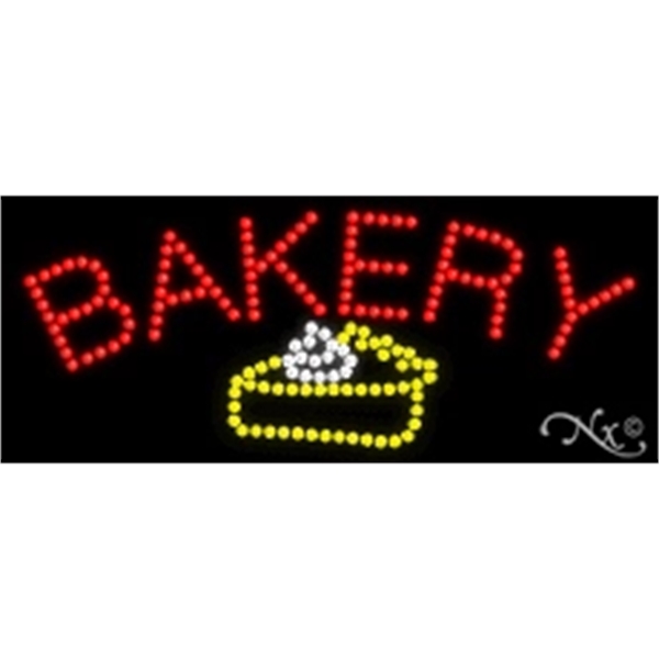 11" x 27" x 1" Bakery LED sign with high visibility,... from ASI 30442 Above & Beyond Advertising Products / PromoAdLine