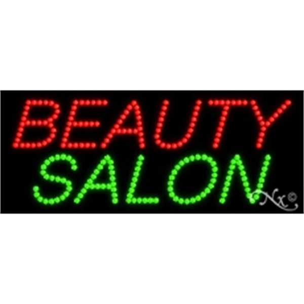 11" x 27" x 1" Beauty Salon LED sign with high... from ASI 30442 Above & Beyond Advertising Products / PromoAdLine