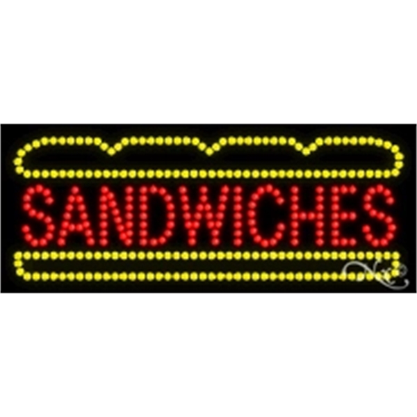 11" x 27" x 1" highly-visible LED sign.... from ASI 30442 Above & Beyond Advertising Products / PromoAdLine