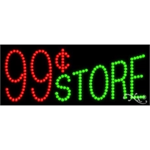 11" x 27" x 1" highly-visible LED sign.... from ASI 30442 Above & Beyond Advertising Products / PromoAdLine