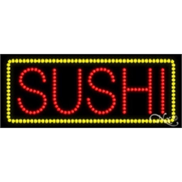 11" x 27" x 1" highly-visible LED sign.... from ASI 30442 Above & Beyond Advertising Products / PromoAdLine