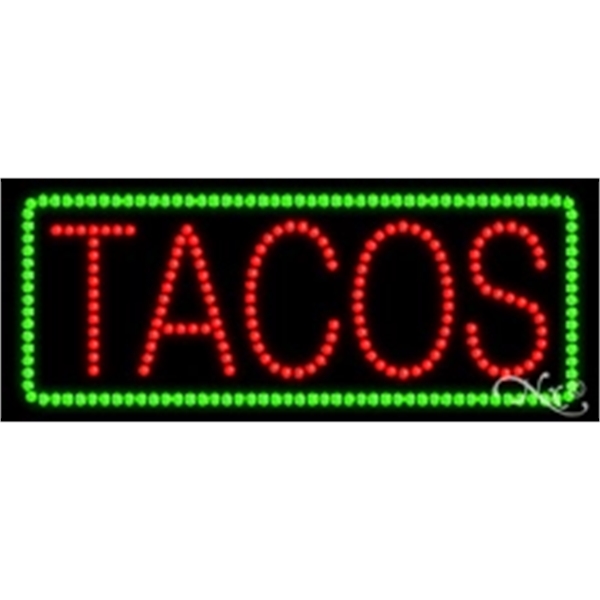 11" x 27" x 1" highly-visible LED sign.... from ASI 30442 Above & Beyond Advertising Products / PromoAdLine