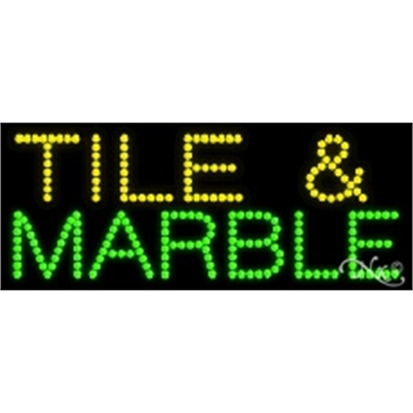 11" x 27" x 1" highly-visible LED sign.... from ASI 30442 Above & Beyond Advertising Products / PromoAdLine