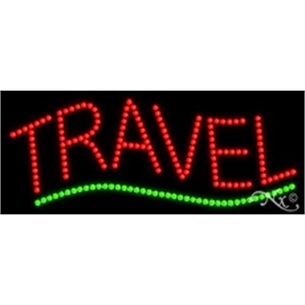 11" x 27" x 1" highly-visible LED sign.... from ASI 30442 Above & Beyond Advertising Products / PromoAdLine