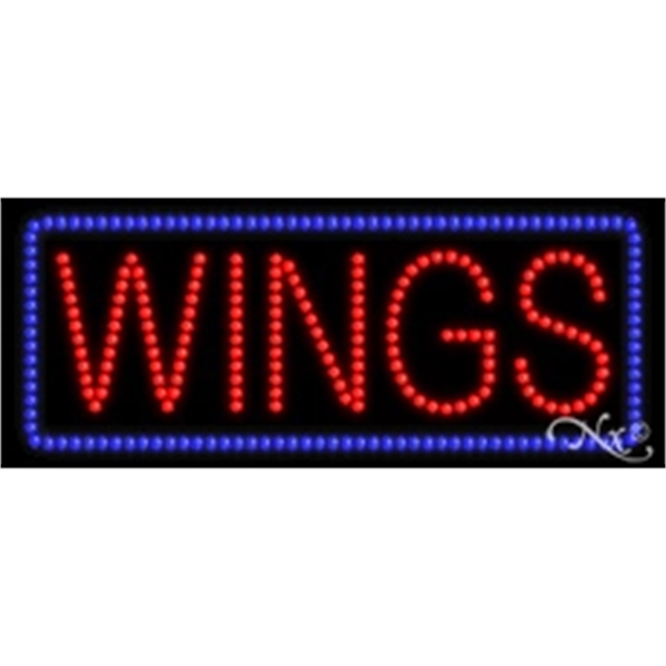 11" x 27" x 1" highly-visible LED sign.... from ASI 30442 Above & Beyond Advertising Products / PromoAdLine