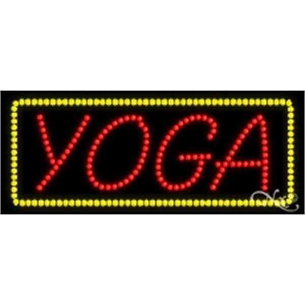 11" x 27" x 1" highly-visible LED sign.... from ASI 30442 Above & Beyond Advertising Products / PromoAdLine