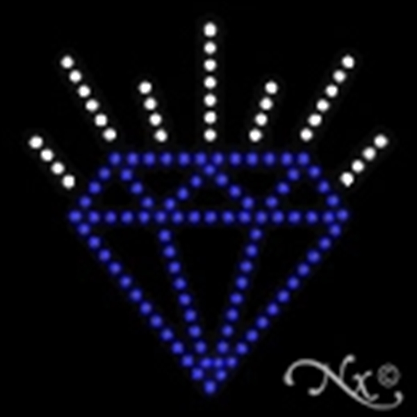 15" x 15" x 1" Diamond logo economic LED sign with... from ASI 30442 Above & Beyond Advertising Products / PromoAdLine