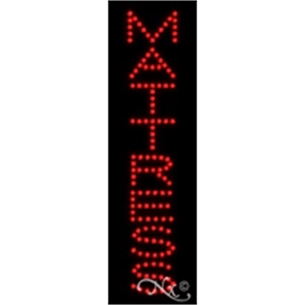 24" x 7" x 1" Mattress economic LED sign with high... from ASI 30442 Above & Beyond Advertising Products / PromoAdLine