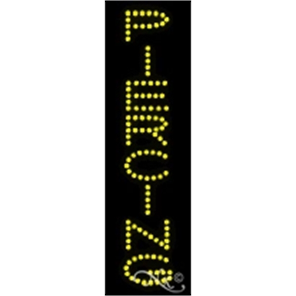 24" x 7" x 1" Piercing economic LED sign with high... from ASI 30442 Above & Beyond Advertising Products / PromoAdLine