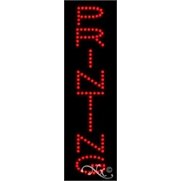 24" x 7" x 1" Printing economic LED sign with high... from ASI 30442 Above & Beyond Advertising Products / PromoAdLine
