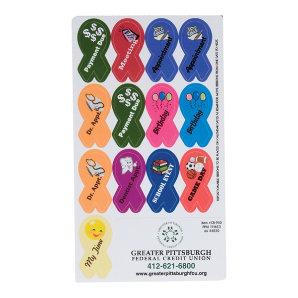 Calendar reminder, ribbon may be used over and over.... from ASI 44830 The Chest / The Chest