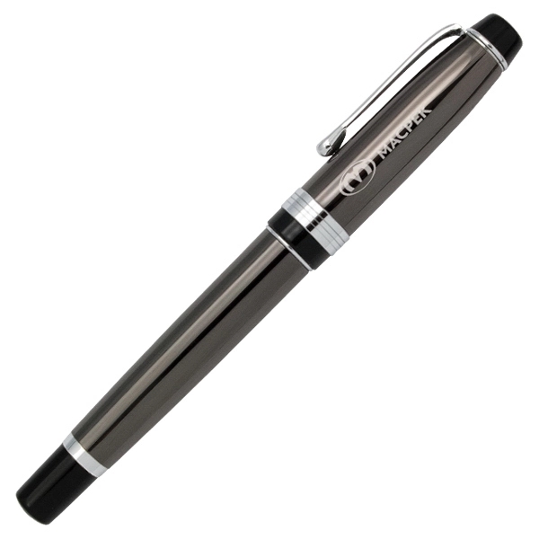 Metal roller pen with cap.... from ASI 42920 Busrel Inc