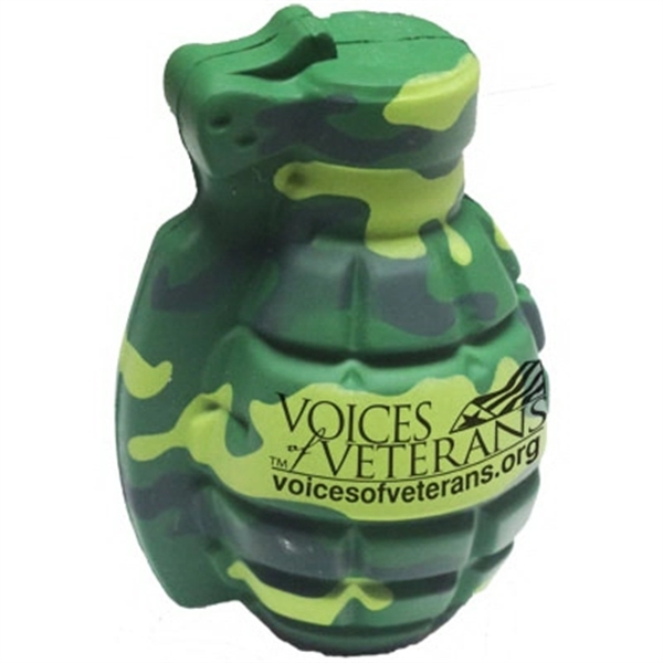 Army camouflage grenade stress reliever.... from ASI 74779 O & S Supply Company LLC / O & S Supply Company