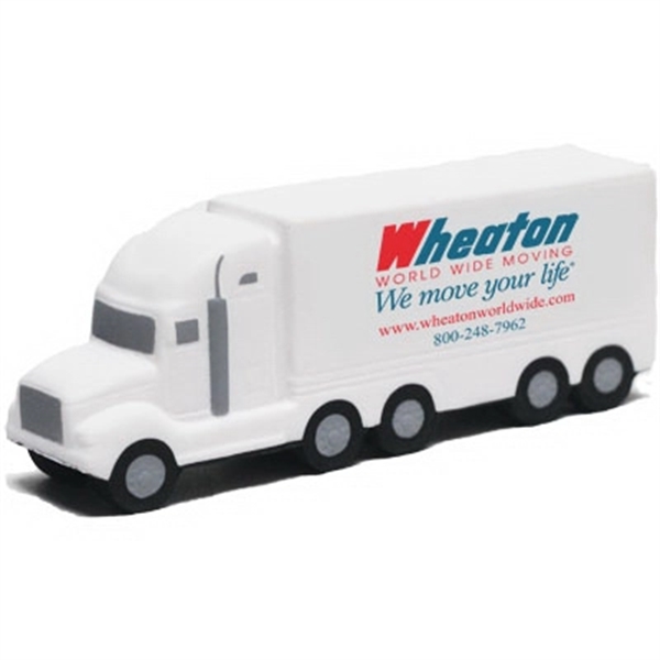 Stress Reliever Semi-Truck, White.... from ASI 74779 O & S Supply Company LLC / O & S Supply Company