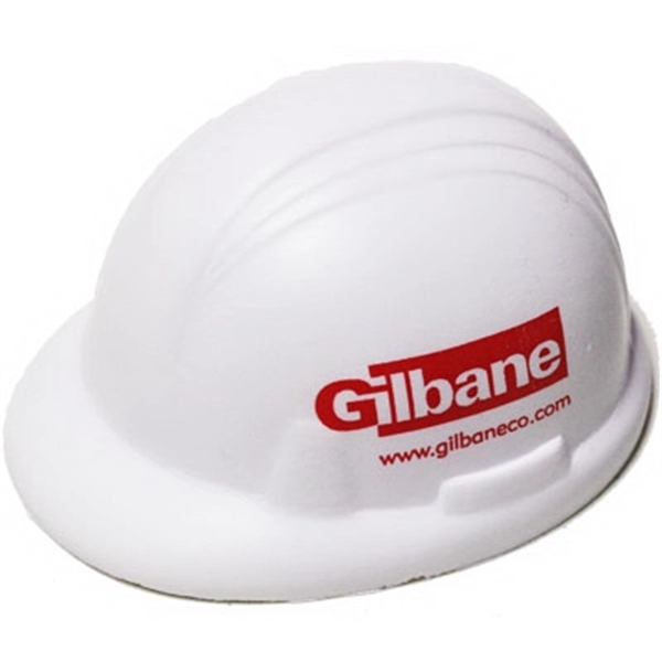 Stress Reliever in shape of White Hard Hat.... from ASI 74779 O & S Supply Company LLC / O & S Supply Company