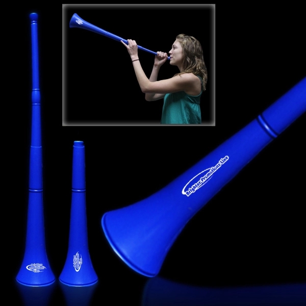 28" plastic stadium horn that collapse down to 15"... from ASI 42016 Brighter Promotions Inc