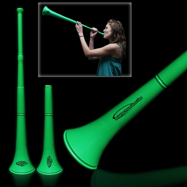 28" plastic stadium horn that collapse down to 15"... from ASI 42016 Brighter Promotions Inc