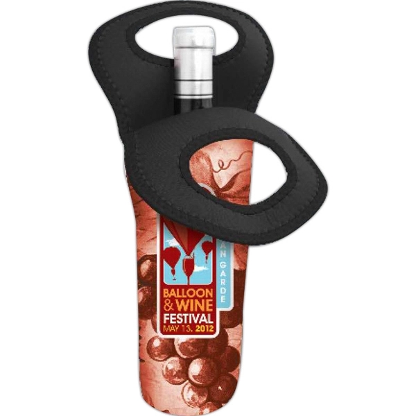 Sublimated Wine Bottle Holder - Customize with full color sublimation on... from ASI 67557 LimeLight Ent / Limelight USA